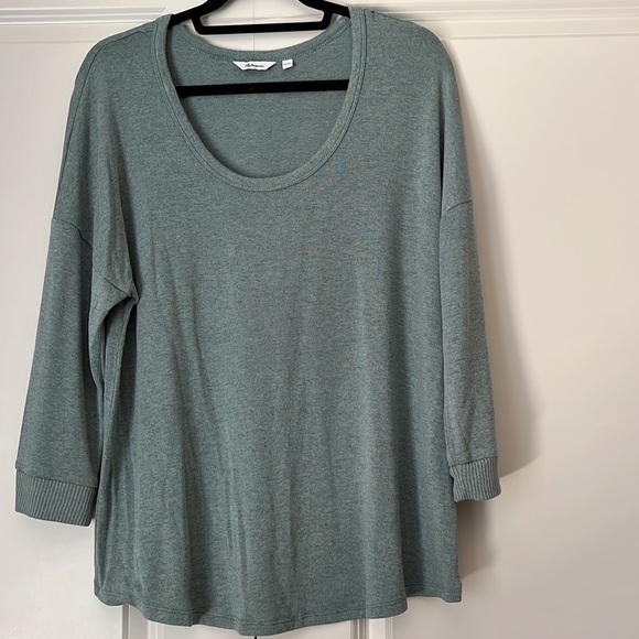 Reitmans Seafoam Heather color, soft sweater - Picture 1 of 5